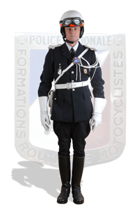 Motocycliste CRS